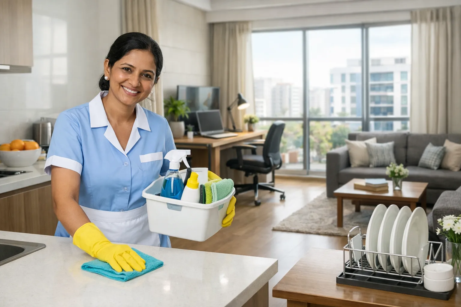 Reliable Maid Service in Electronic City | Instant Hourly Home Help